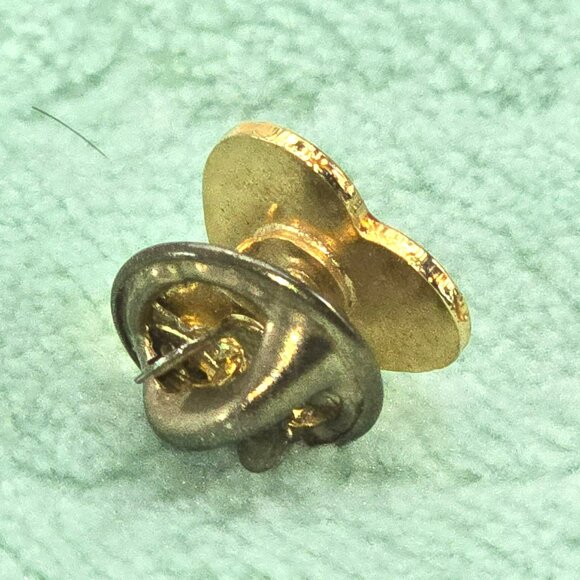 Elks National Foundation Red Heart Lapel Pin Gold-Tone Backing JE363 - Picture 4 of 6